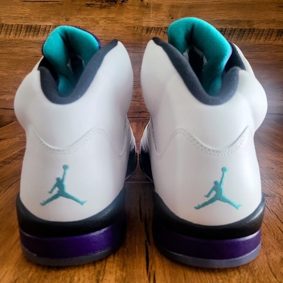 Nike Air Jordan 5 Retro Grape 2013 136027 108 Men's Size 11.5 Brand New - Picture 5 of 12